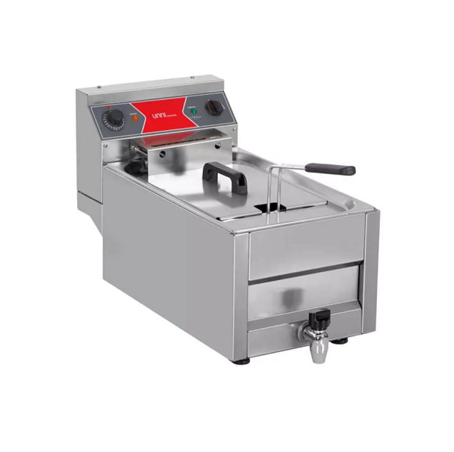 Elektrofritteuse 10L 9kW 400V Temperatur 50-200°C