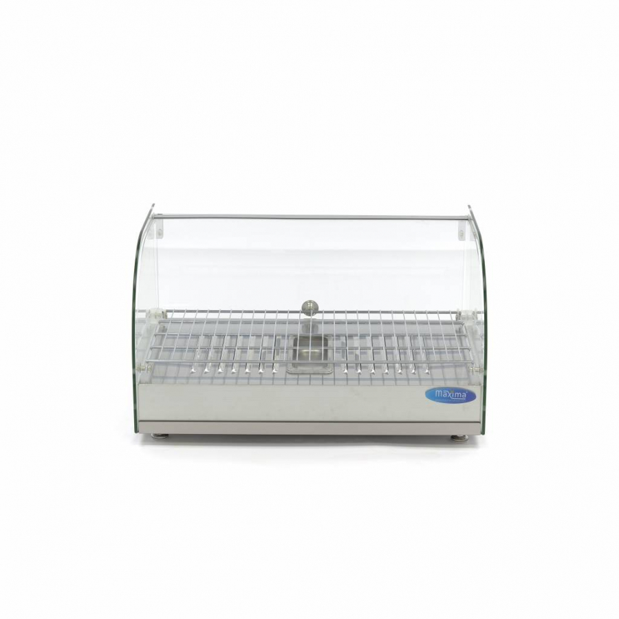 Gastro Wärmevitrine - 25 l - 55 cm - 1 Regal