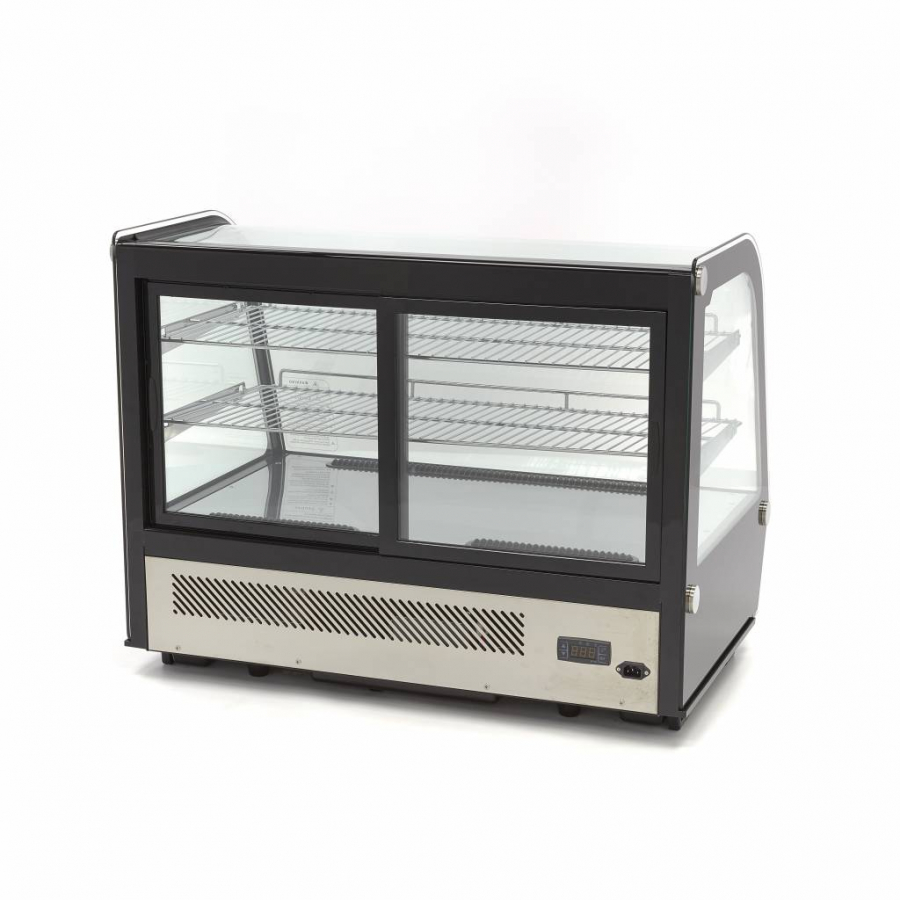 Glasdeur koelers - 160 l - 88 cm - Achter schuifdeuren