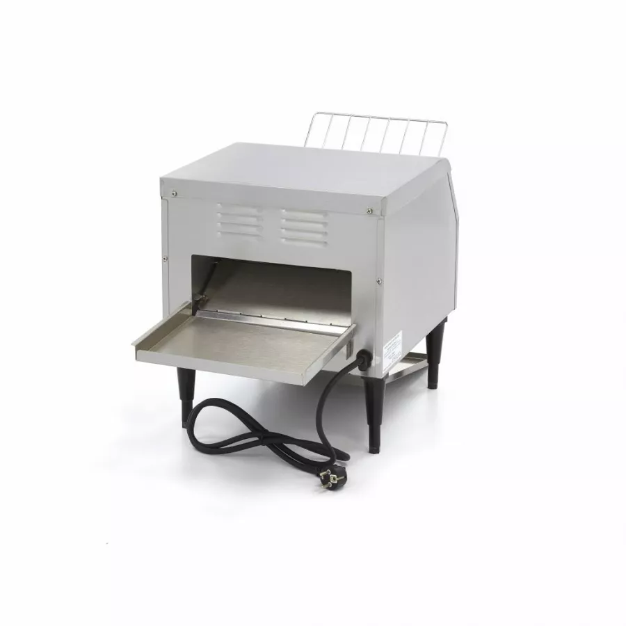 Toaster -Förderer - 300 Scheiben/h - einstellbare Geschwindigkeit - inklusive Krümelschale