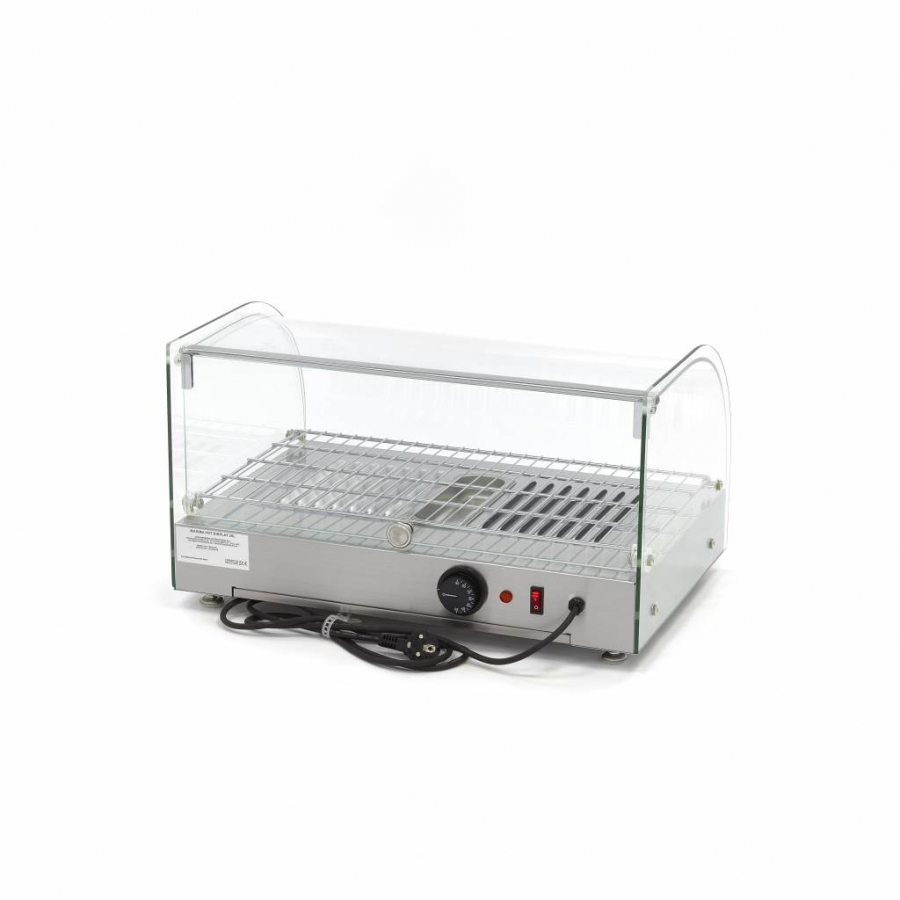 Gastro Wärmevitrine - 25 l - 55 cm - 1 Regal