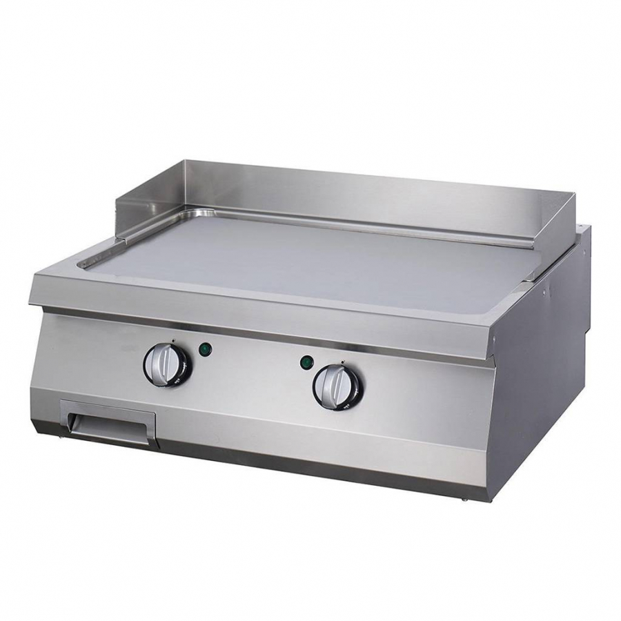Zware pan glad Dubbel apparaat 70cm diep elektrisch - Professioneel keukenapparaat voor gastronomie