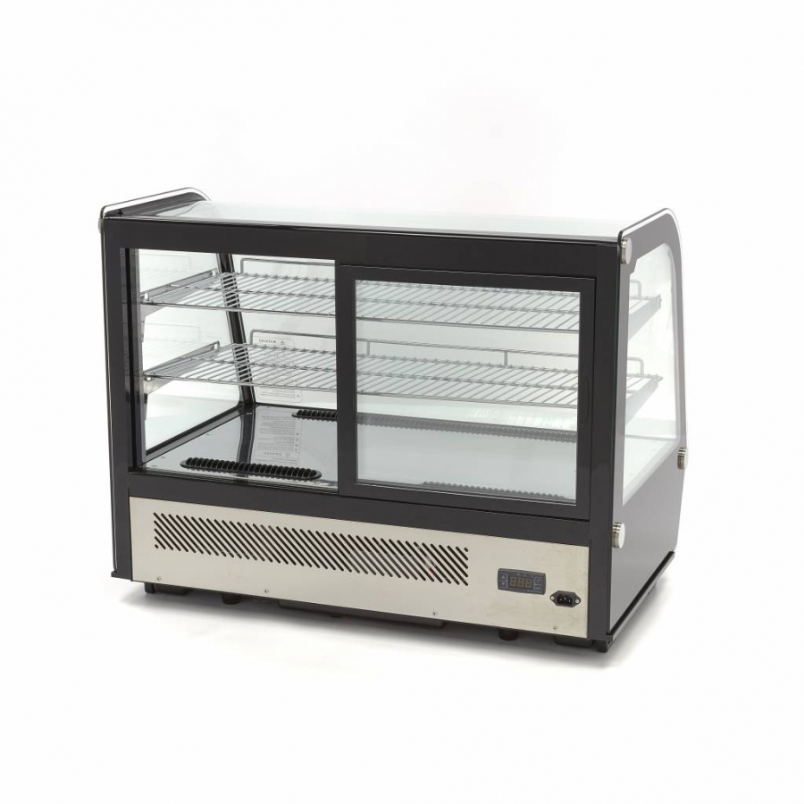 Glasdeur koelers - 160 l - 88 cm - Achter schuifdeuren