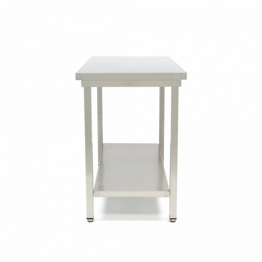 Edelstahltisch - 60 x 70cm - Höhenverstellbar