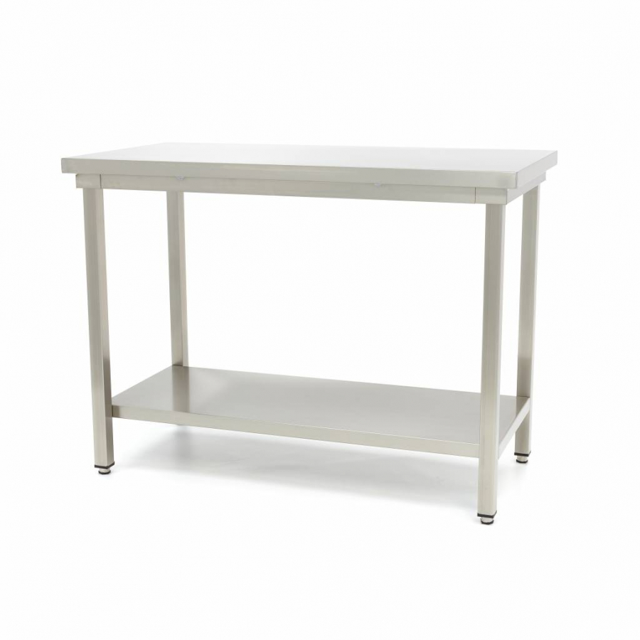 Edelstahltisch - 60 x 70cm - Höhenverstellbar