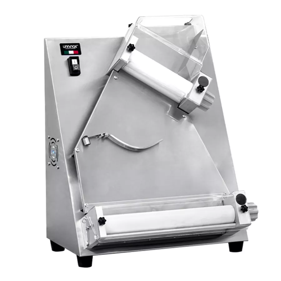 Teigknetmaschine Pizzateigroller 40cm Edelstahl 20–700g 220V