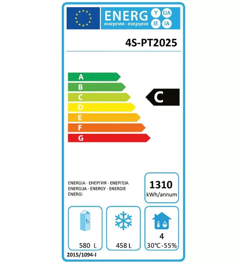 Pizzatisch mit Kühlaufsatz 3 Türen | 9 x GN 1/3 | B2025x800x860 Energie Pizzatisch mit Kühlaufsatz 3 Türen | 9 x GN 1/3 | B2025x800x860 Energie