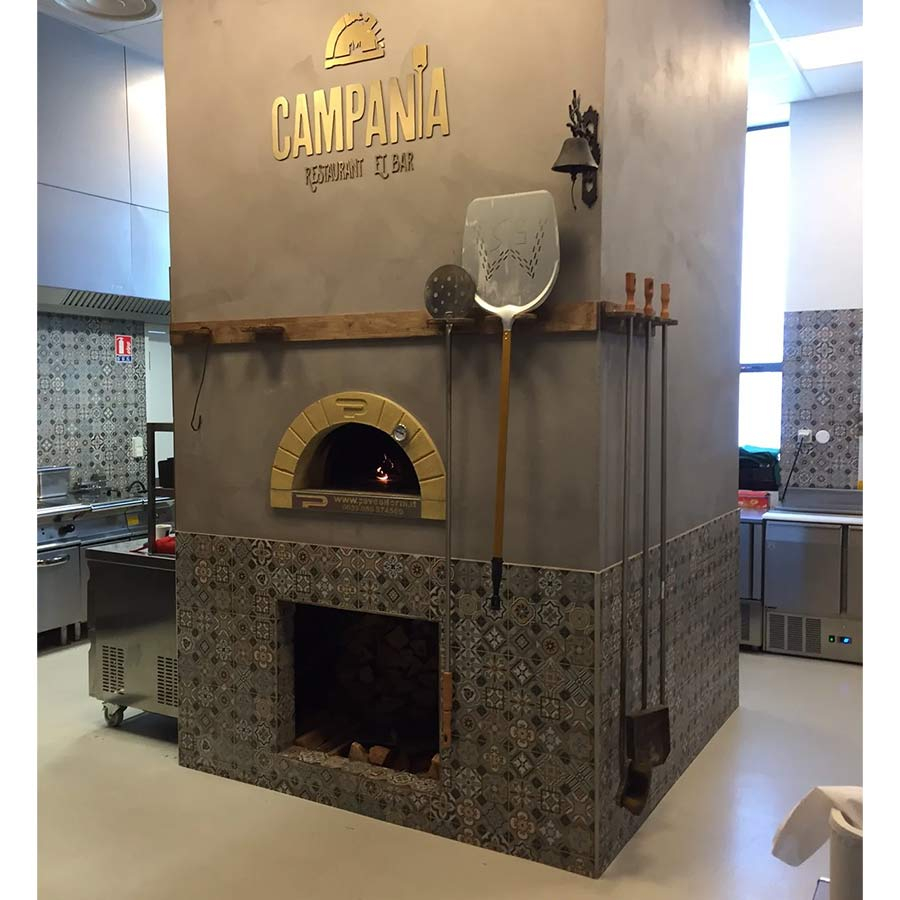 Gas Pizzaofen Pavesi PVP 130 | Backfläche rotierend | 10 bis 12 Pizzen | B1700 x T1750 x H1900 mm Gas Pizzaofen Pavesi PVP 130 | Backfläche rotierend | 10 bis 12 Pizzen | B1700 x T1750 x H1900 mm