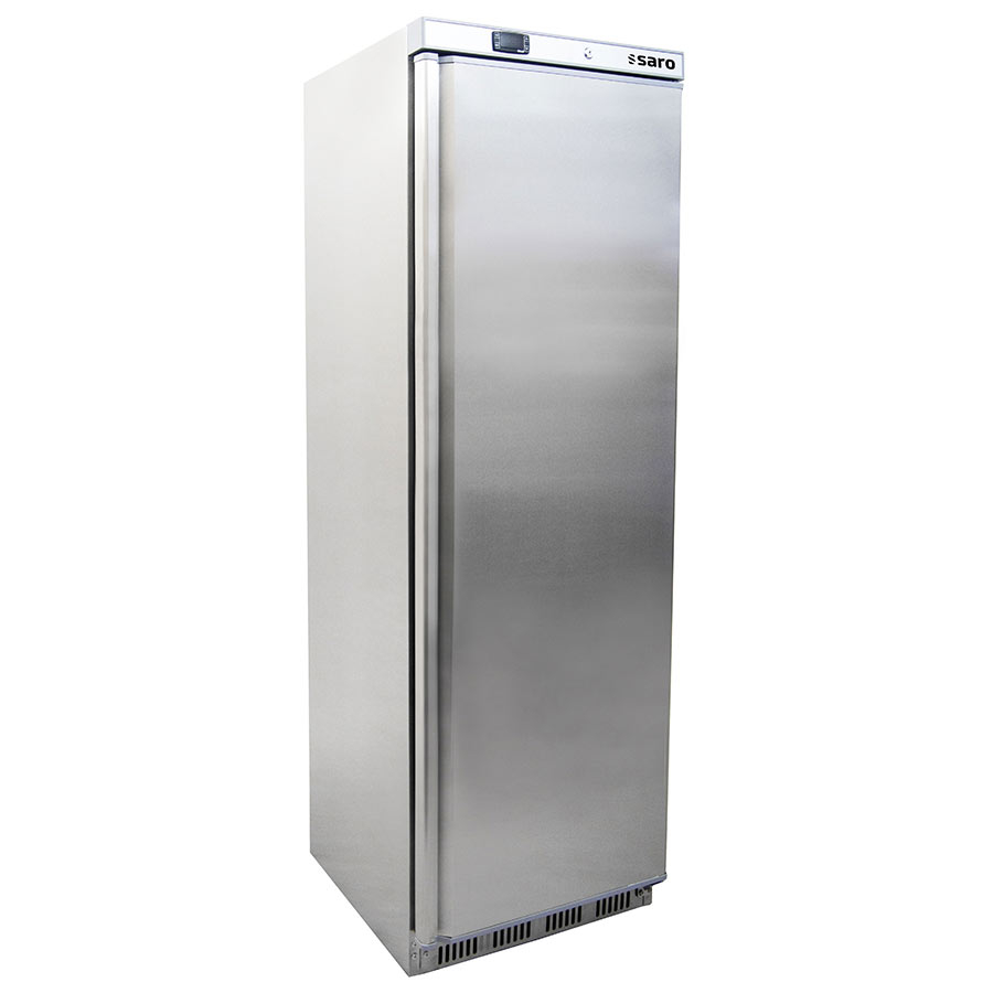 Lagerkühlschrank Edelstahl 361 L | B 600 x L 585 x H 1850 mm