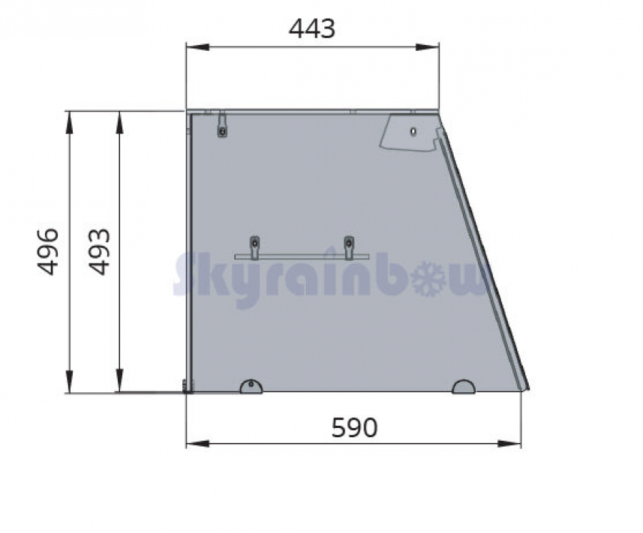Kalte Theke, 4x GN1/1, Granit Star Galaxy schwarz, 153x82x85.5 Glasaufbau Klarglas mit Zwischenablage, H=496mm Kalte Theke, 4x GN1/1, Granit Star Galaxy schwarz, 153x82x85.5 Glasaufbau Klarglas mit Zwischenablage, H=496mm