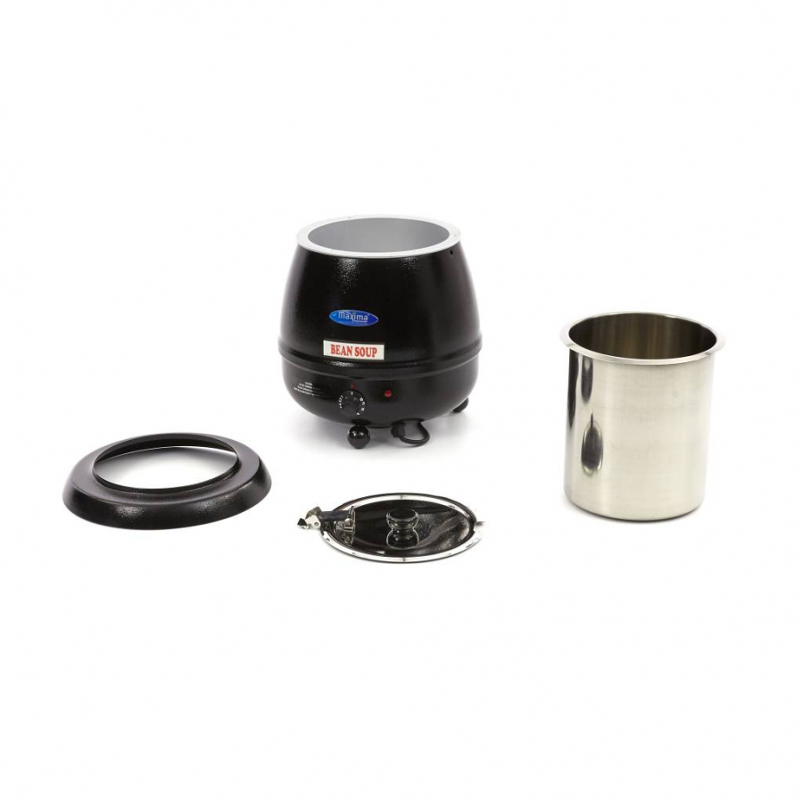 Soepketel - 10 l - Afneembare binnenpot - met lepelpauze