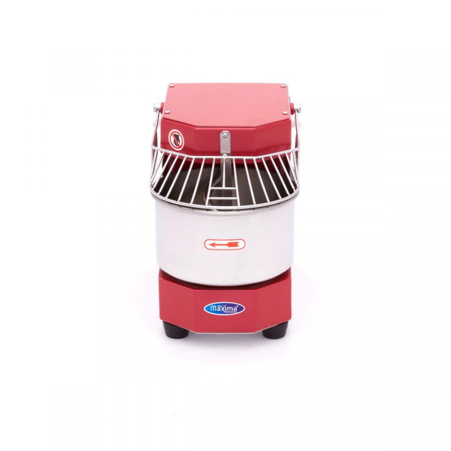 Teigmaschine 8L - 4,5 kg Teig - Himbeerrot