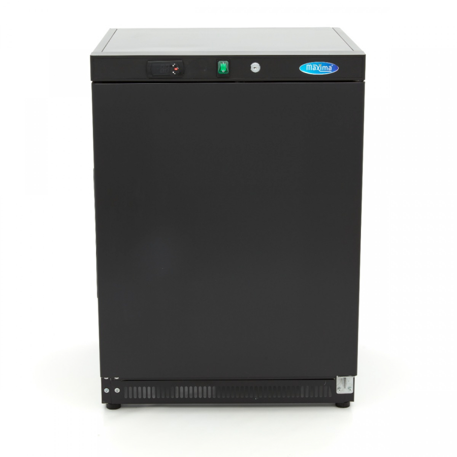 Gefrierschrank - 200L - 2 feste Regale - Schwarz