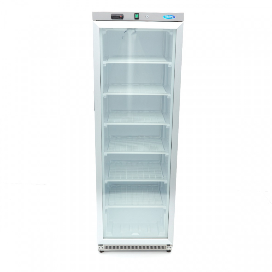 Gefrierschrank - 400L - Edelstahl - mit Glastür Gefrierschrank - 400L - Edelstahl - mit Glastür