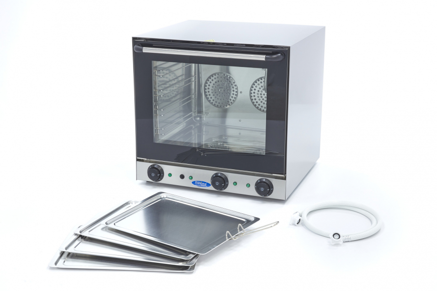Konvektionsofen - Grill und Dampf - passt zu 4 Tabletts