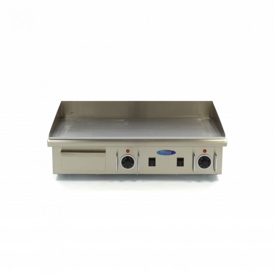 Grillplaat - Glad - 73 cm - inclusief druppelbak - 400 V