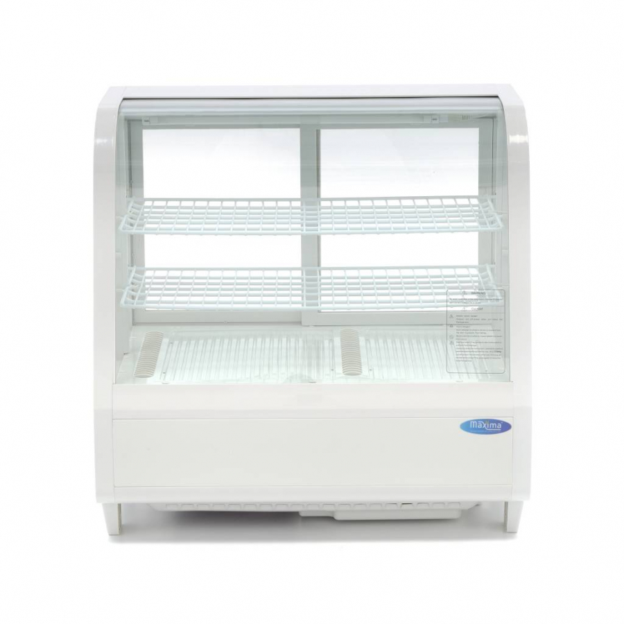 Glastürkühlschränke - 100 l - 68 cm - Weiß Glastürkühlschränke - 100 l - 68 cm - Weiß