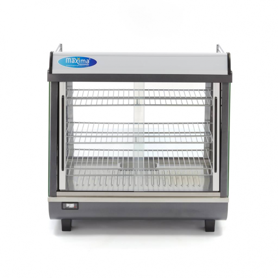 Warmtevitrine - 96 l - 67,5 cm - 3 planken