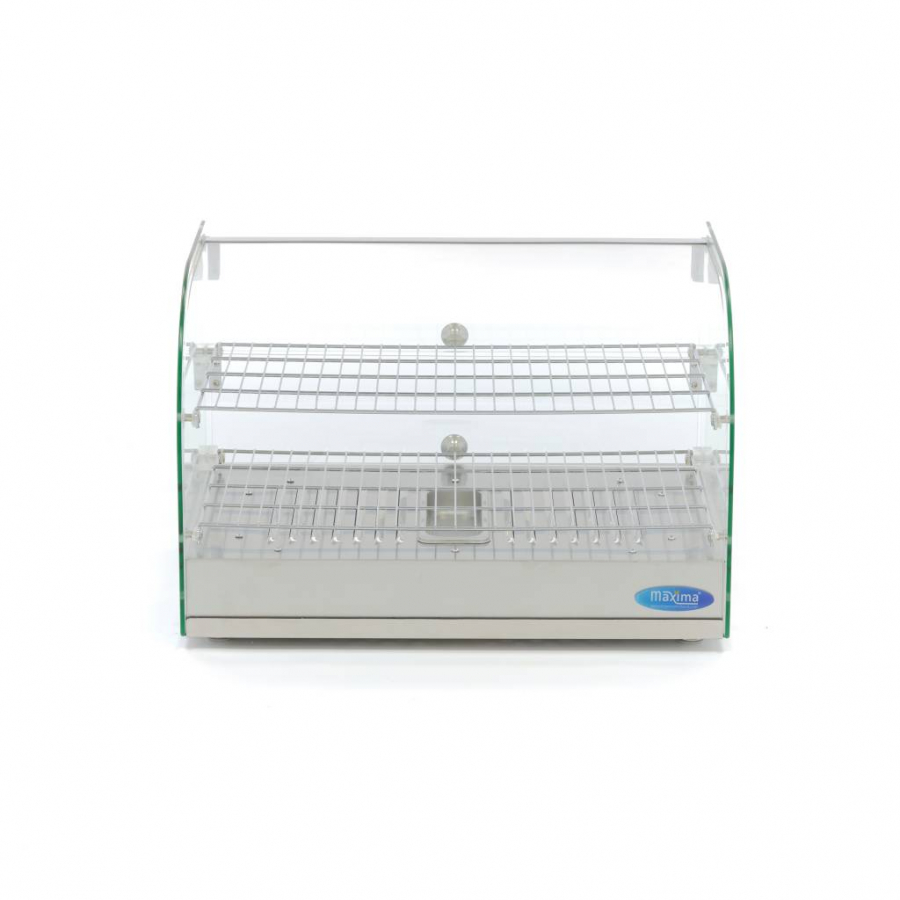 Warmtevitrine - 45 l - 55 cm - 2 planken