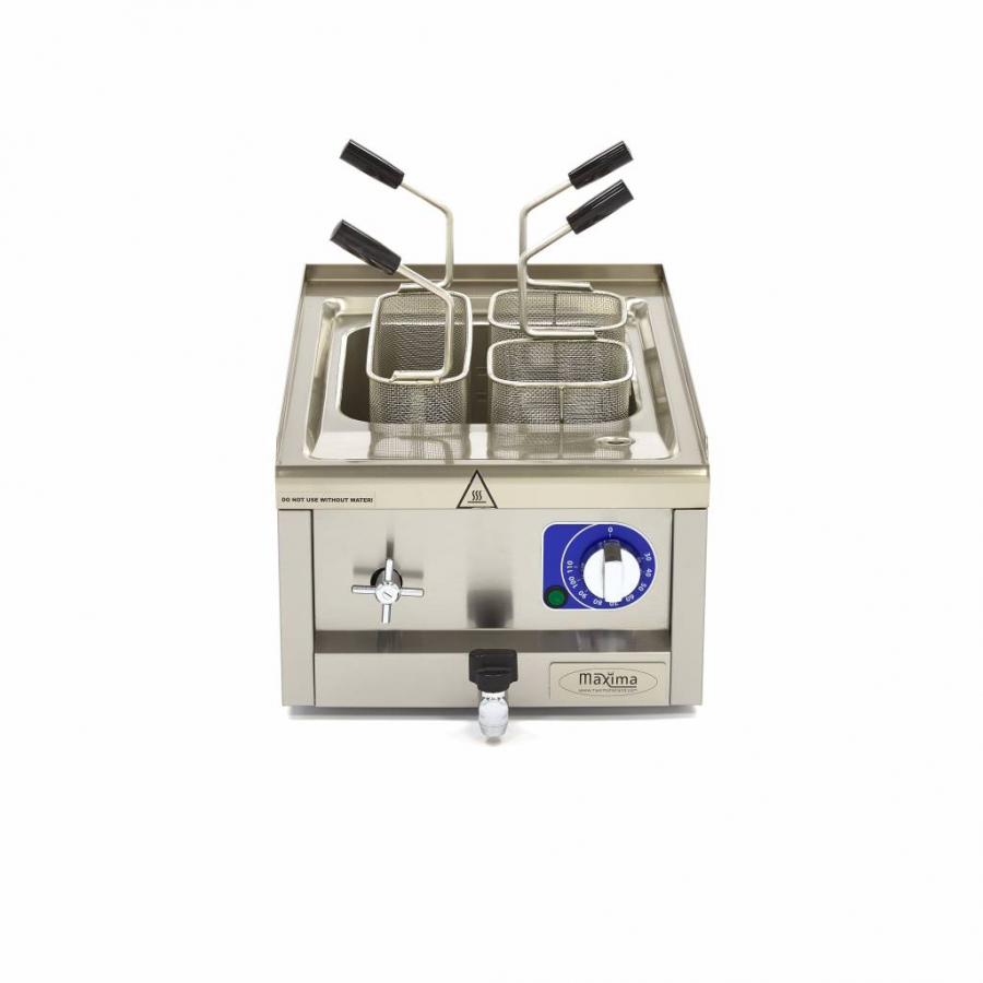Gewerblicher Nudelkocher - 15L - Einzelgerät - 60cm tief - Elektrisch