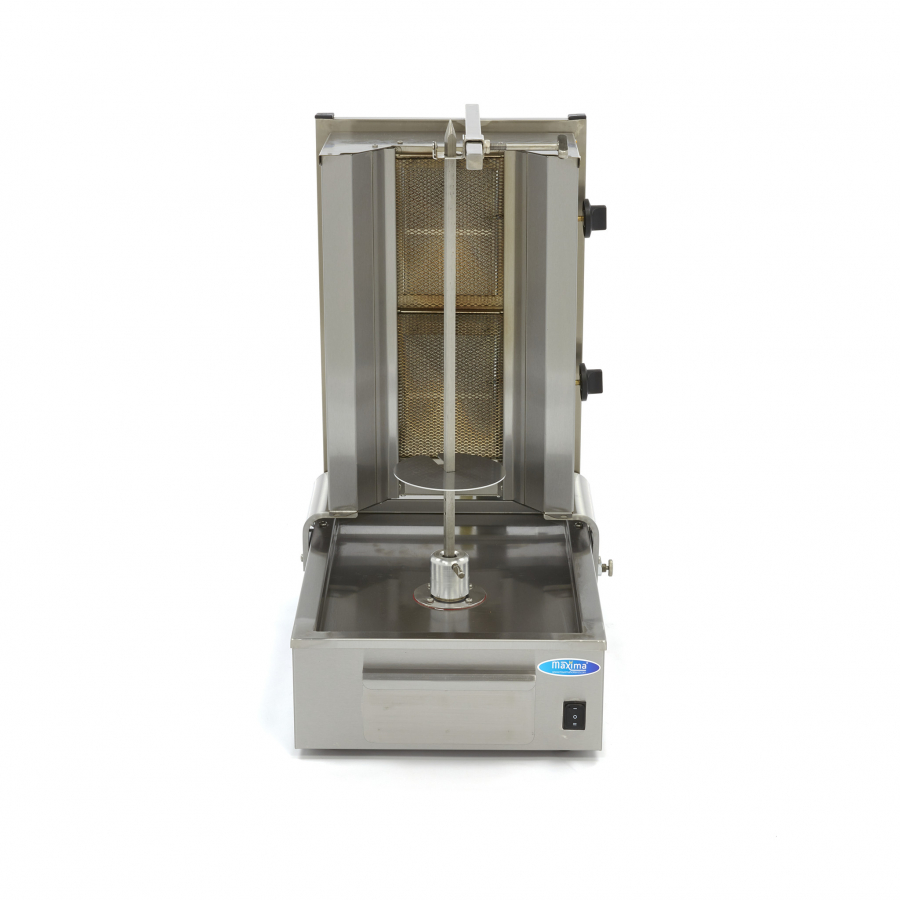 Dönergrill - 2 Brenner - 20kg Fleisch - Gas