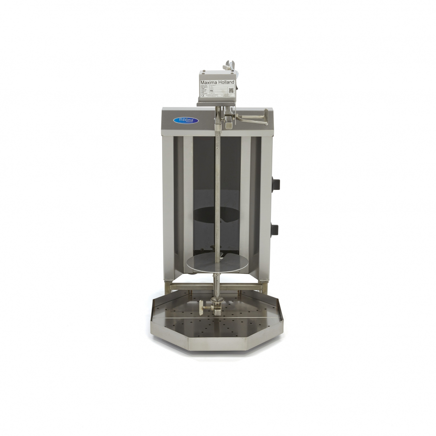 Dönergrill - 2 Brenner - 20kg Fleisch - Elektrisch