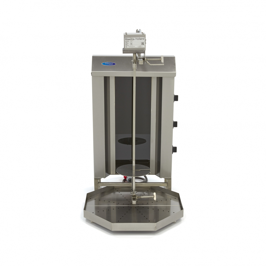 Dönergrill - 3 Brenner - 30 kg Fleisch - Elektrisch