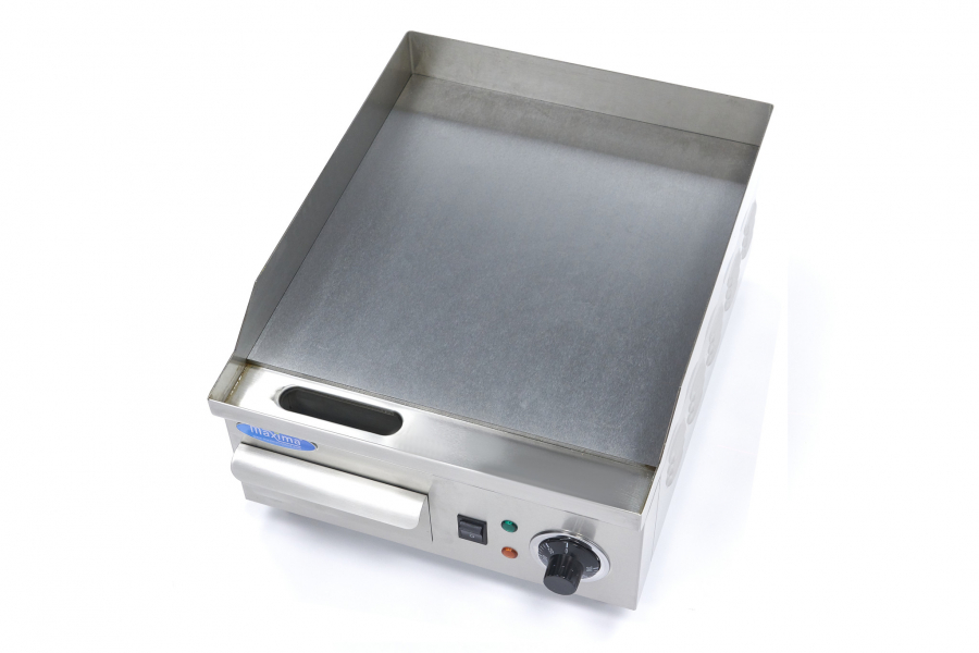 Grillplaat - Glad - 36cm - inclusief vetopvangbak