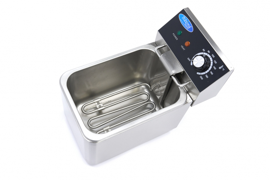 Fritteuse - 4L - 1 Korb - bis zu 0,8 kg Pommes