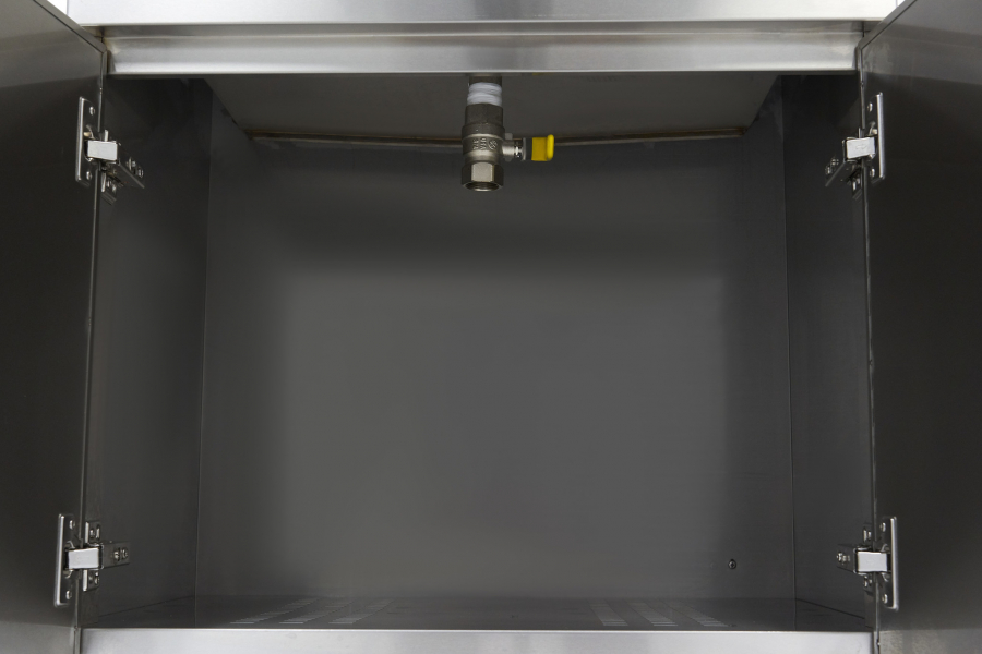 Fritteuse - 35L - 1 Korb - mit Ablasshahn - 400V