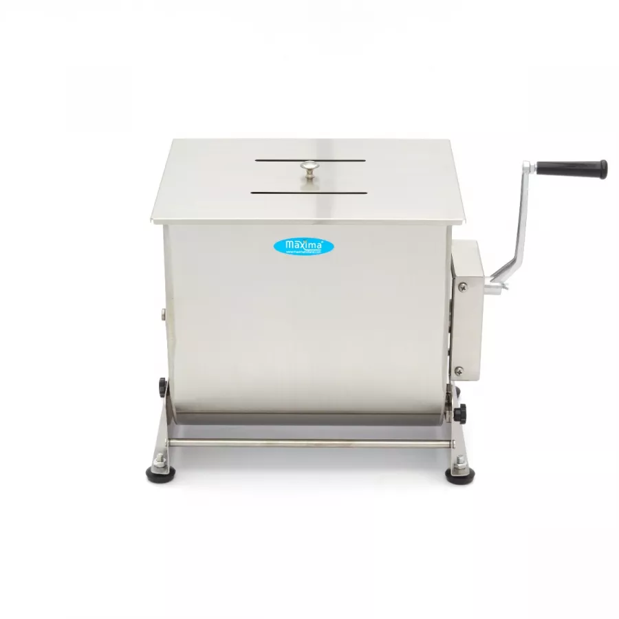 Fleischmischer - 40L - 35kg Fleisch - Kippbarer Schüssel - Manuell