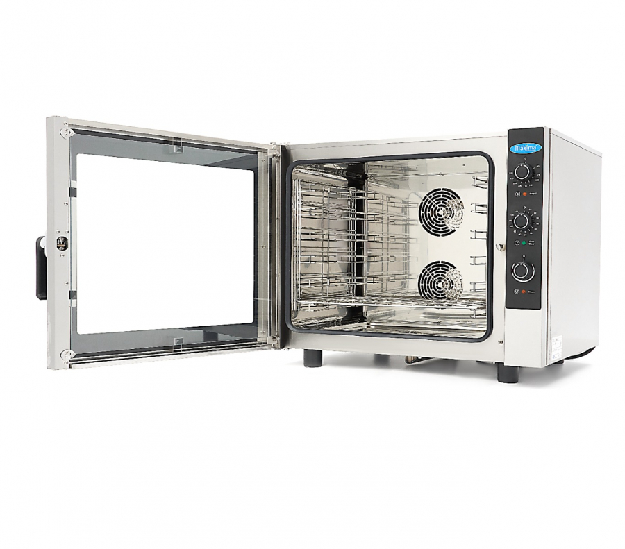 Kombi-Dampfgarer - passend für 6 Tabletts (1/1 GN / 60 x 40 cm) - Analog - 400V
