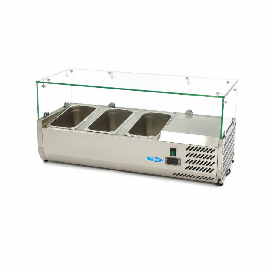 Koelkast voor werkbladen - Voorbereiding - 95 cm - past 3 x 1/3 GN