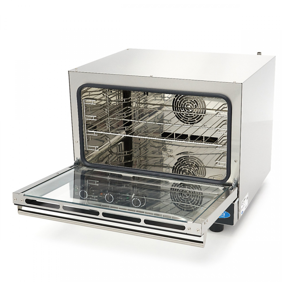 Kombi-Dampfofen - passend für 4 Tabletts (1/1 GN / 60 x 40cm) - Analog - 400V