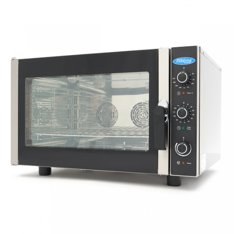 Kombi-Dampfofen für 4 Tabletts 1/1 GN 60 x 40cm analog 400V - Gastrohot