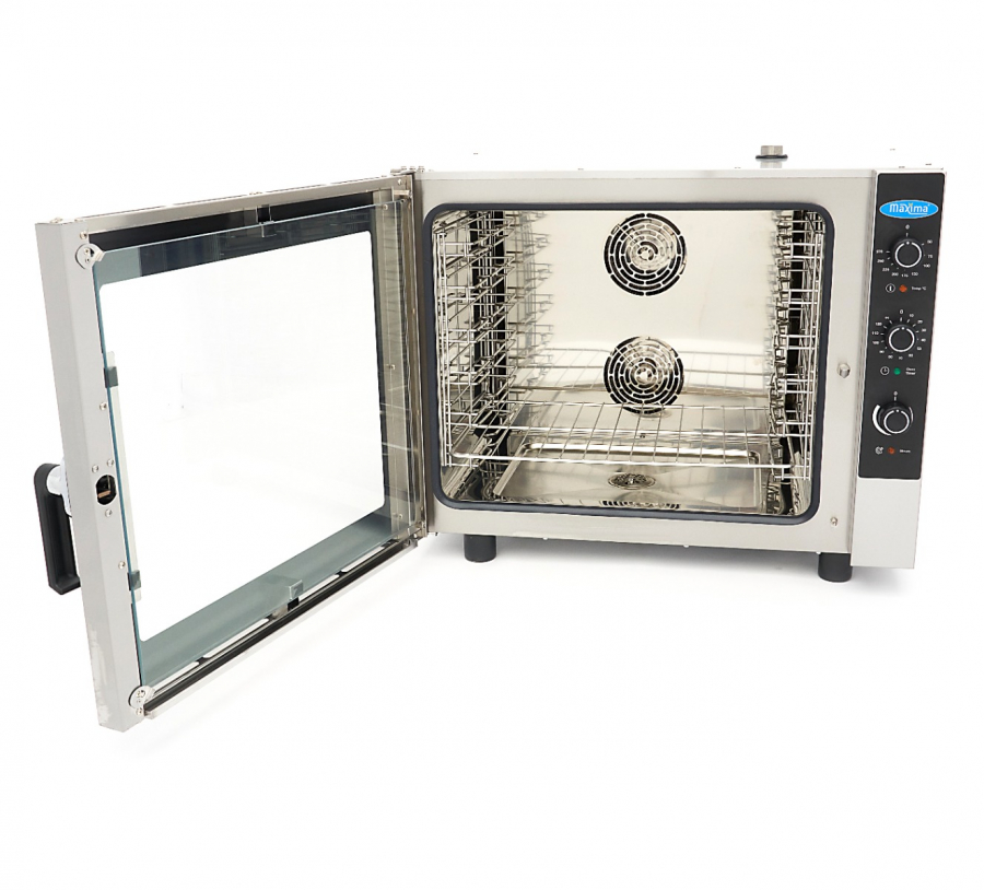 Kombi-Dampfgarer - passend für 6 Tabletts (1/1 GN / 60 x 40 cm) - Analog - 400V