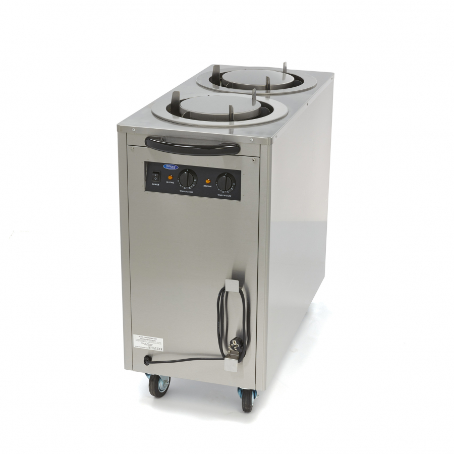 Tellerwärmer für 80 Teller bis zu Ø30cm auf Rollen - Gastrohot Tellerwärmer für 80 Teller bis zu Ø30cm auf Rollen - Gastrohot