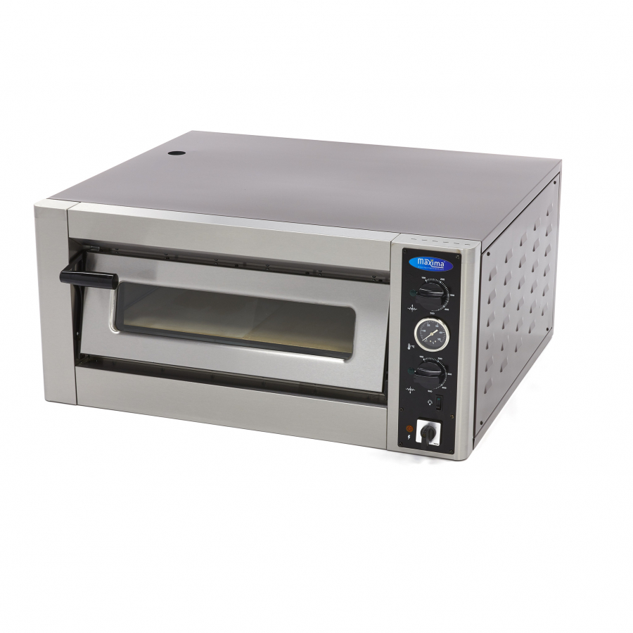 Pizzaoven voor 4 x Ø30cm pizza's - Efficiënte oven voor horeca en thuisgebruik