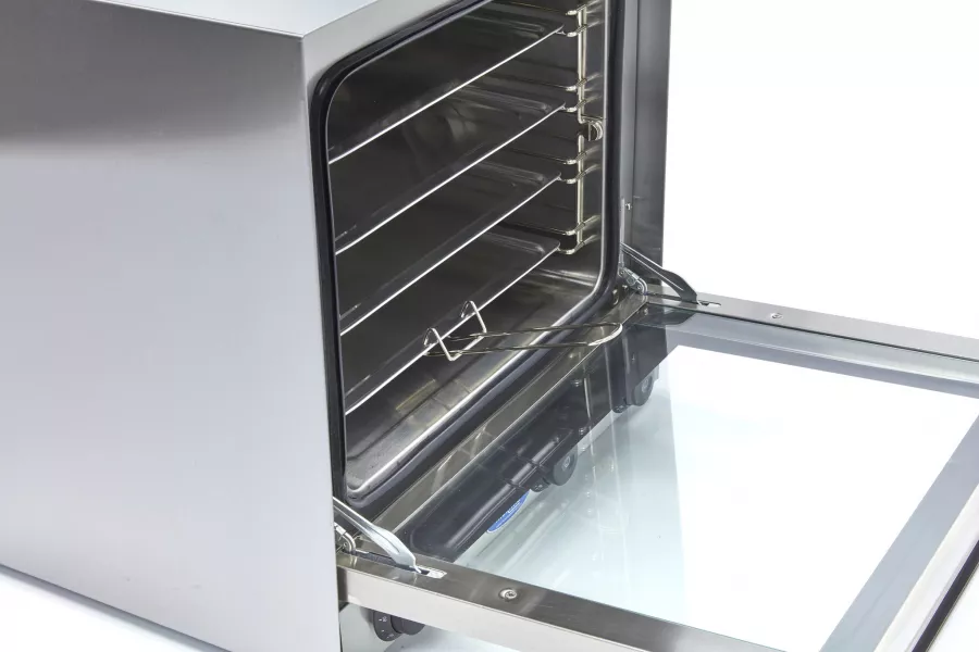 Konvektionsofen - Grill - Passend für 4 Tabletts - Eingebauter Timer - bis zu 300°C