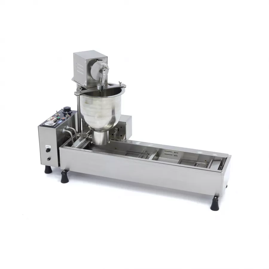 Donut-Maschine - 500 Donuts/Stunde - Automatisch - Fritteuse mit Drehsystem