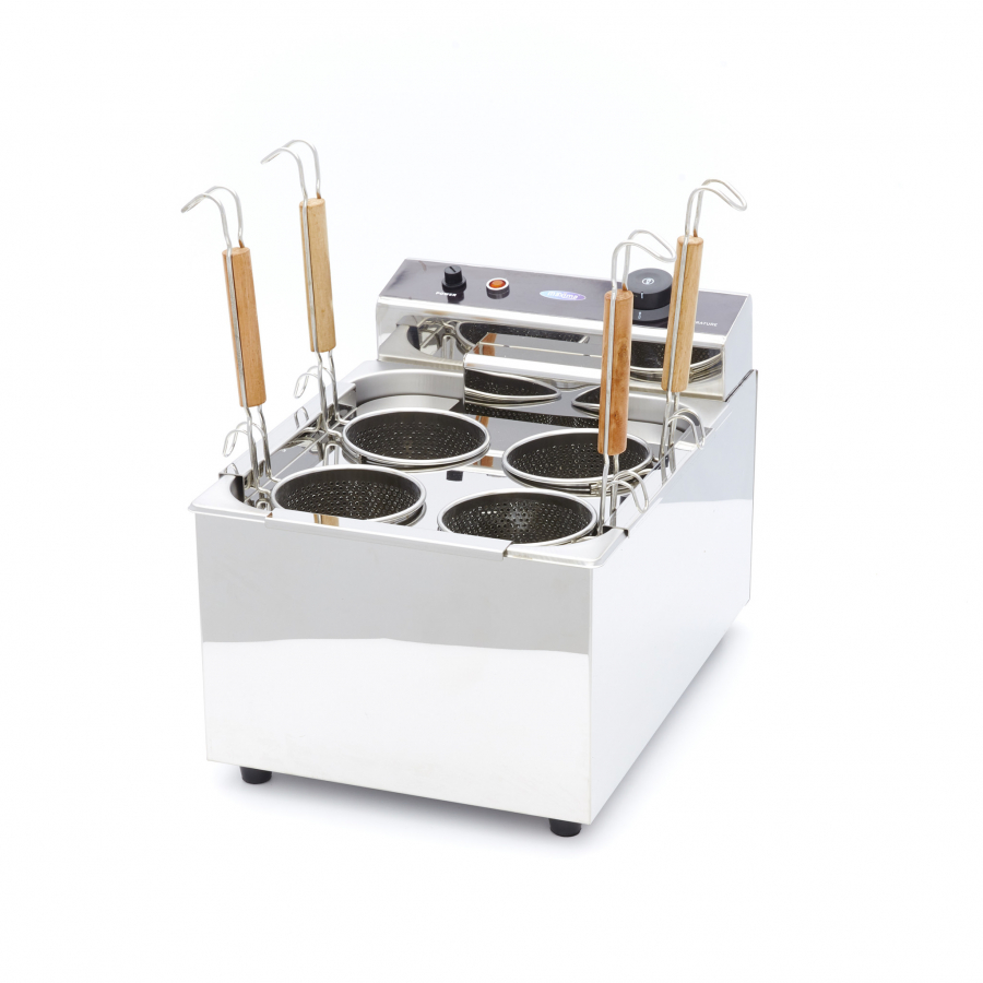 Gastro Nudelkocher - 4 x 2 l - inkl. 4 Körbe Gastro Nudelkocher - 4 x 2 l - inkl. 4 Körbe