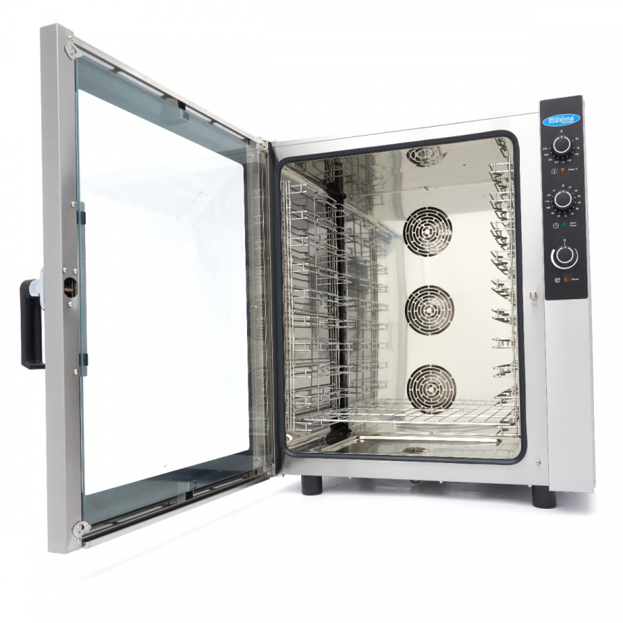 Kombi-Dampfgarer - Passend für 10 Tabletts (1/1 GN / 60 x 40cm) - Analog - 400V
