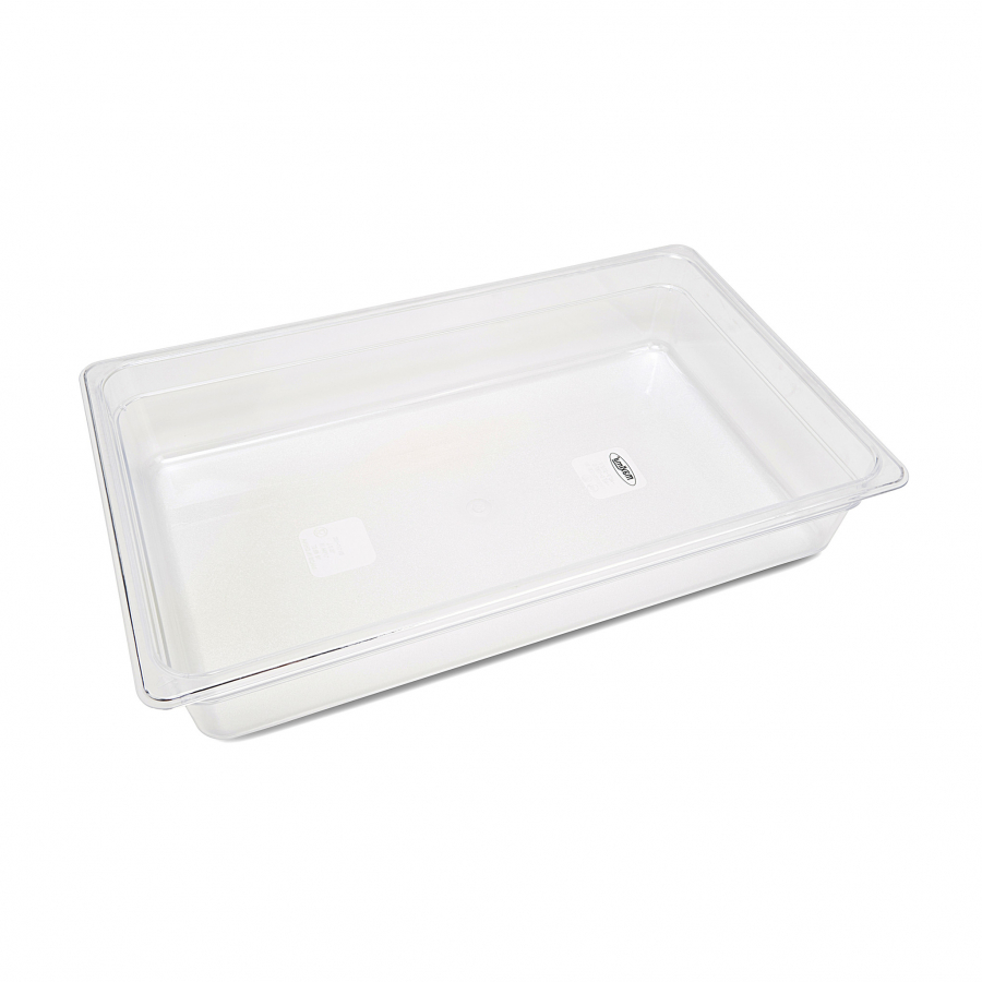Gastronormbehälter 1/1 GN 10 cm tief aus Polycarbonat - Robuster GN-Behälter für die professionelle Gastronomie