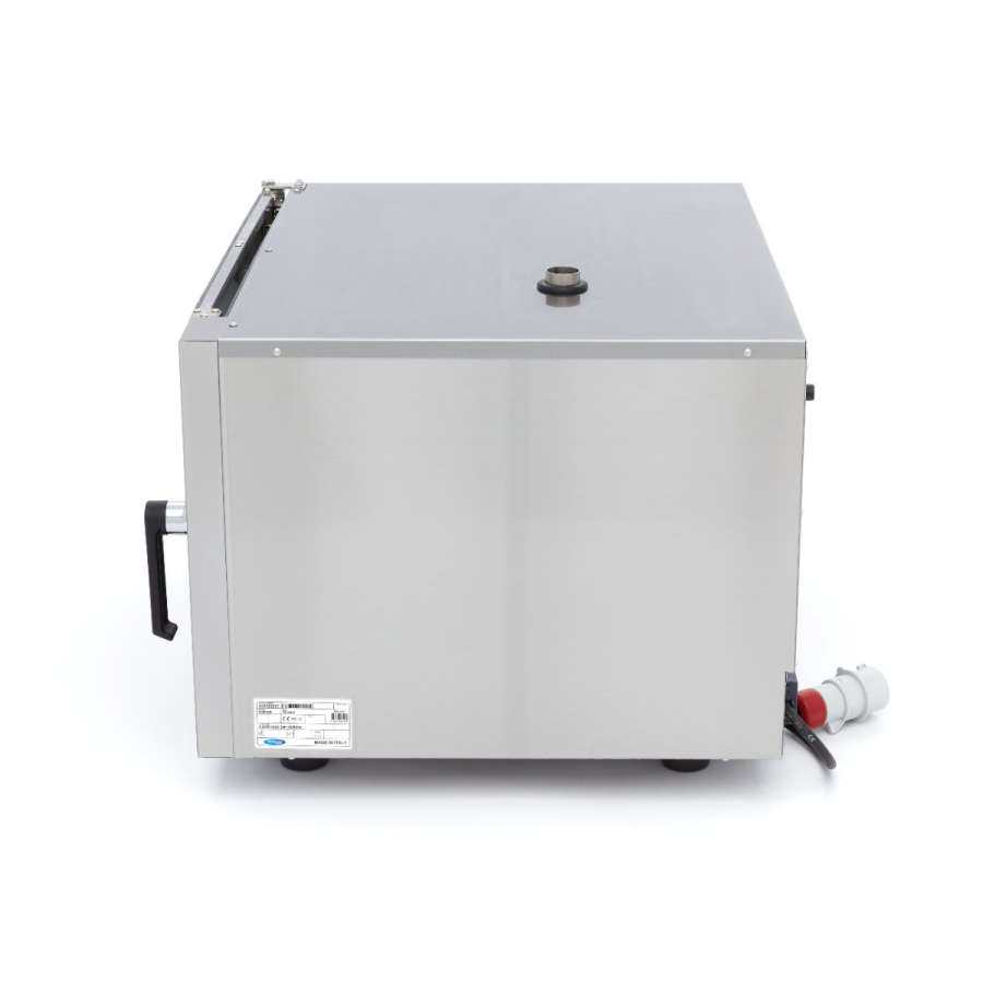 Kombi-stoomoven - Geschikt voor 4 bakken (1/1 GN / 60 x 40cm) - Digitale display - 400V