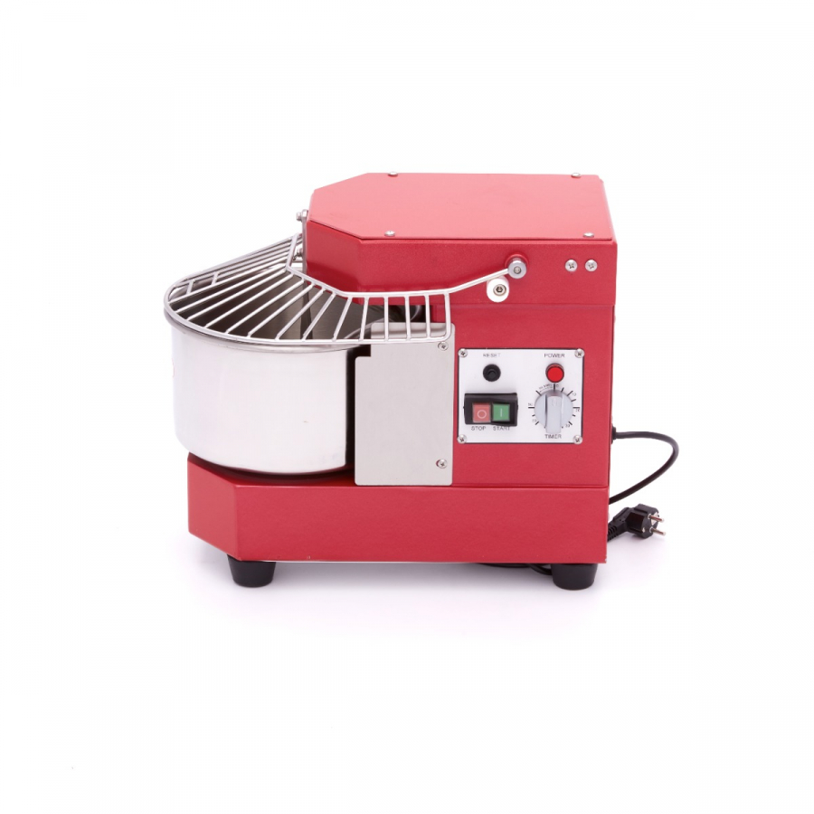 Teigmaschine 8L - 4,5 kg Teig - Himbeerrot