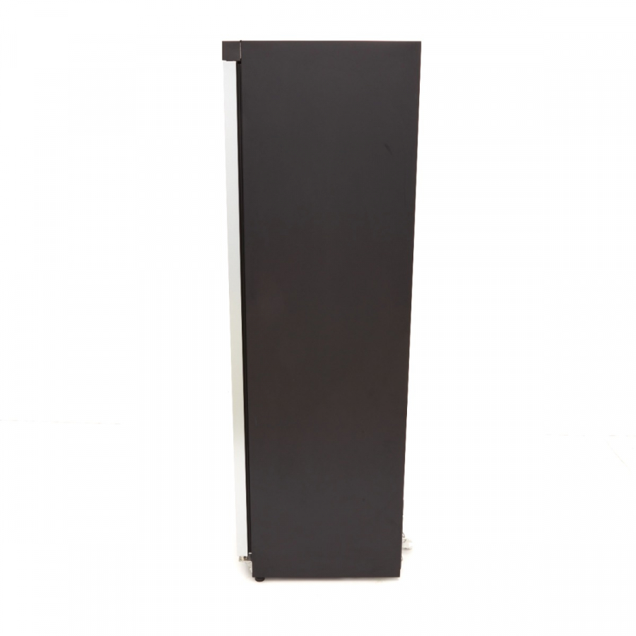Getränkekühlschrank Glastür Schwarz 400 L Digital 60 × 59 × 185 cm