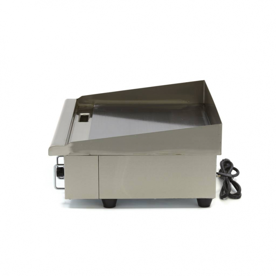 Grillplatte - Glatt - 55 cm - inkl. Tropfschale