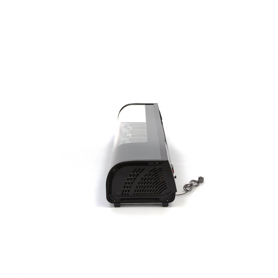 Sushi en Tapas weergave -132L - inclusief 5 x 1/2 GN - tafelblad