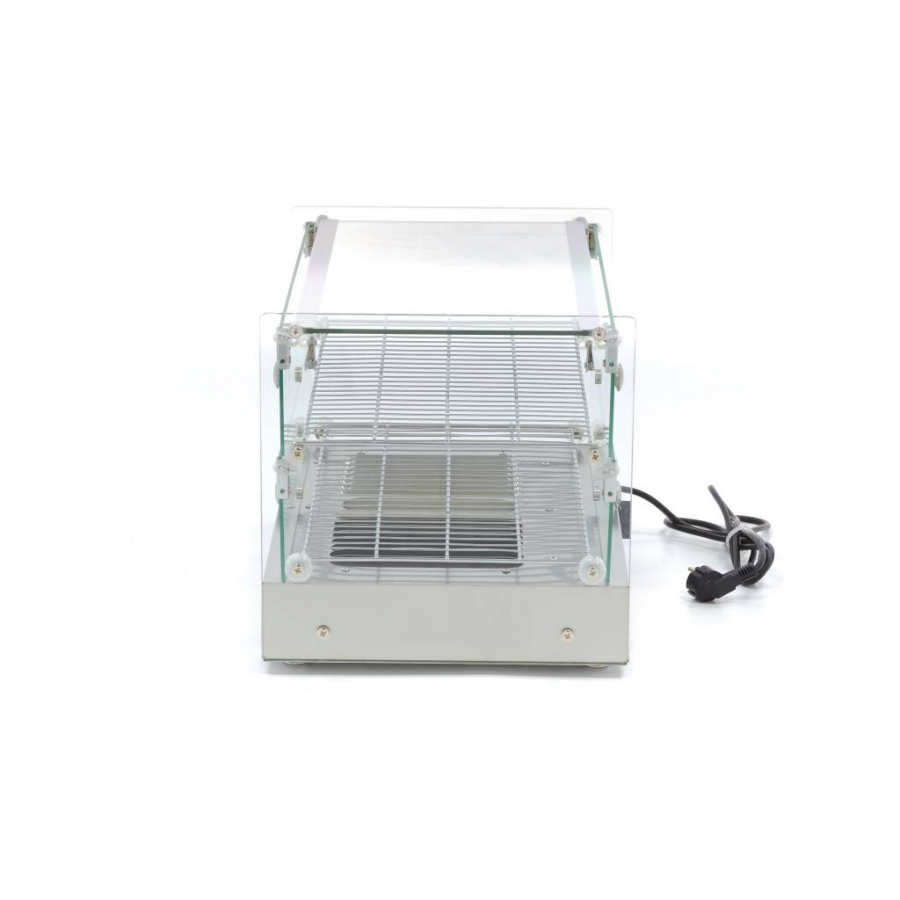 Wärmevitrine - 50 l - 55 cm - 2 Regale