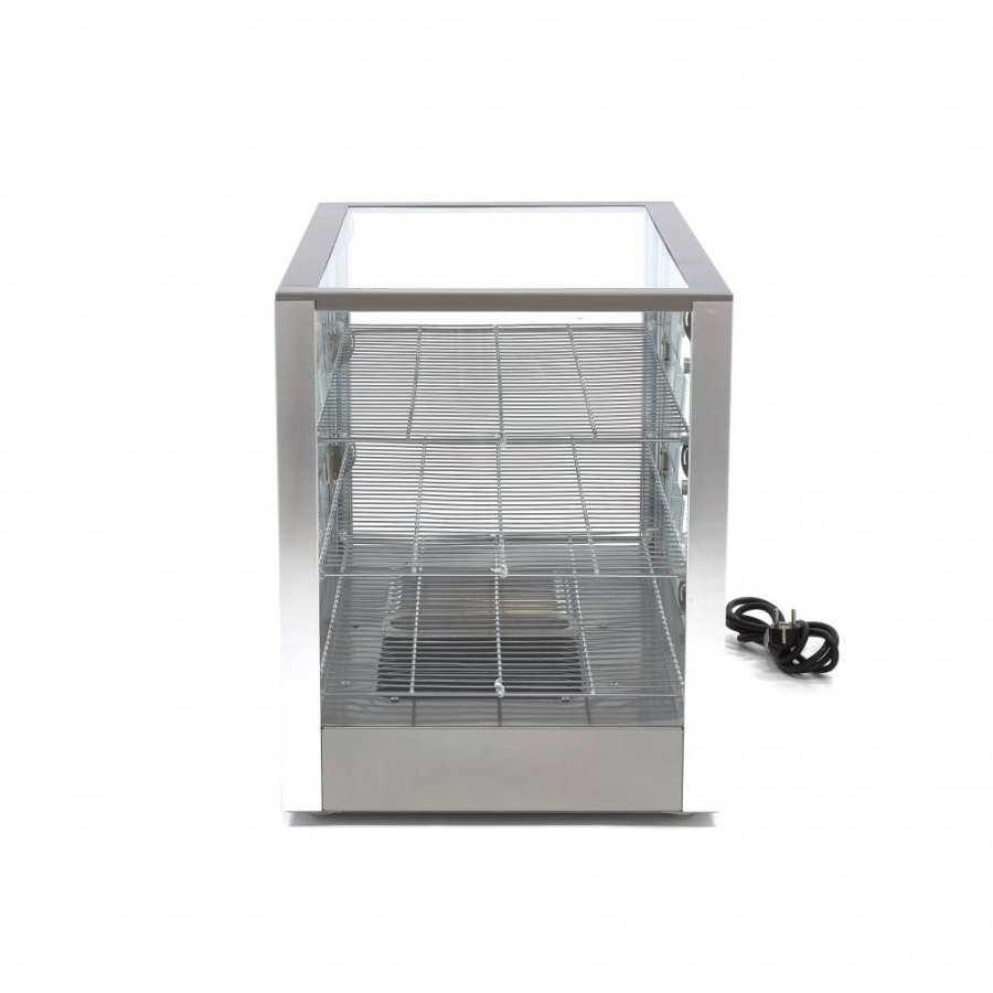Warmtevitrine - 115 l - 70 cm - 3 planken